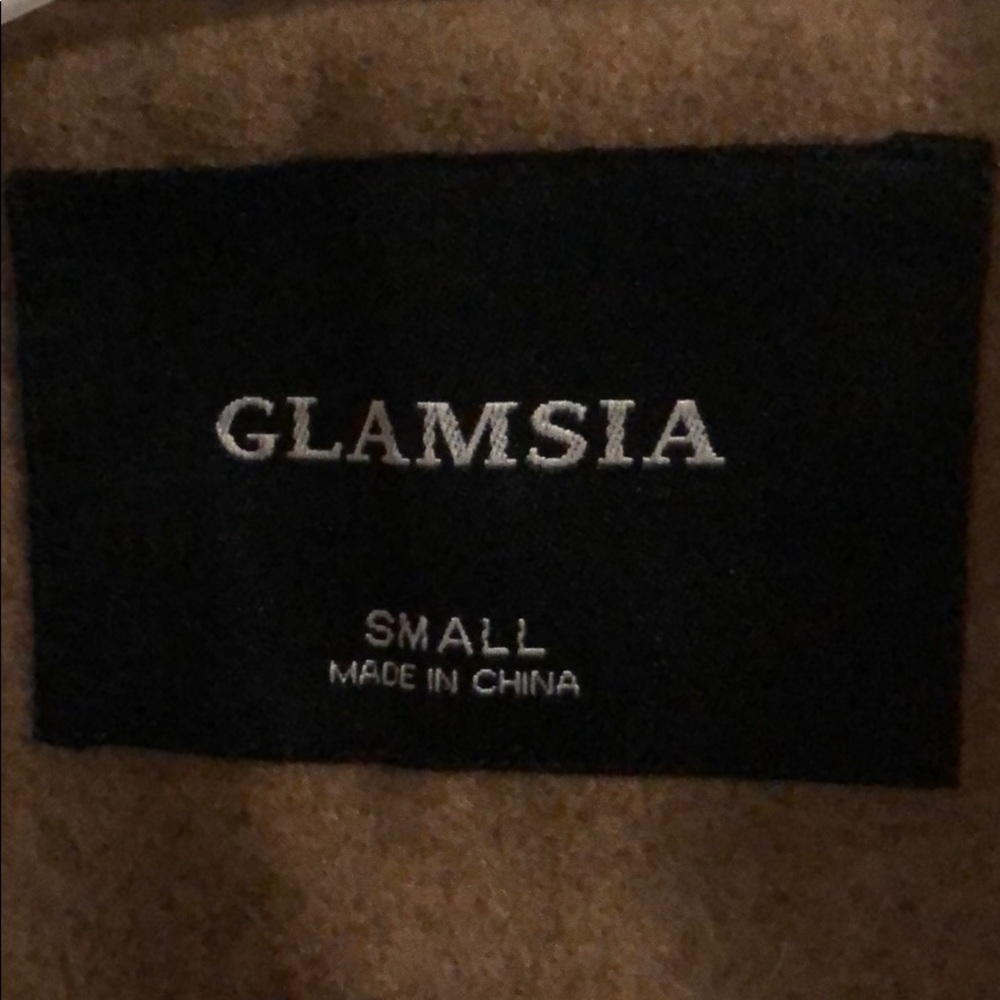 Camel Wool Coat - image 4